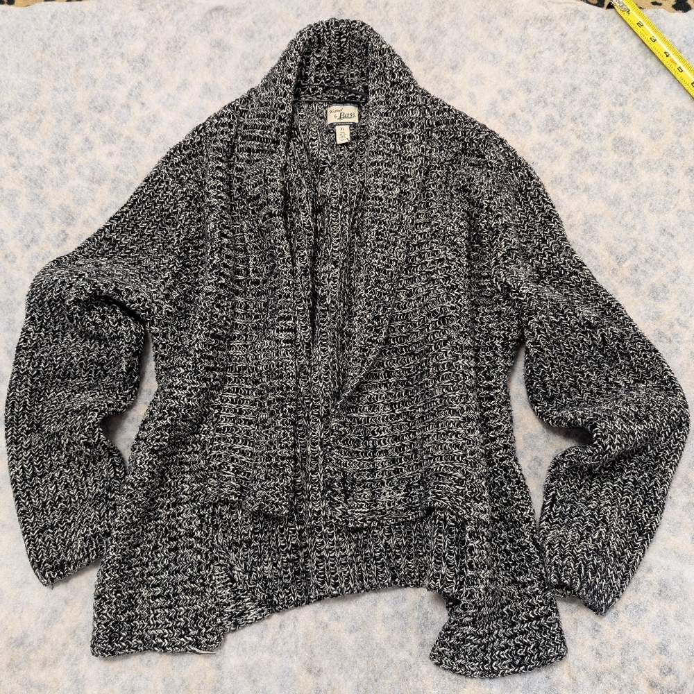 Vintage GH Bass Shawl Cardigan | Cozy Cabin-Core Knit | Women’s XL